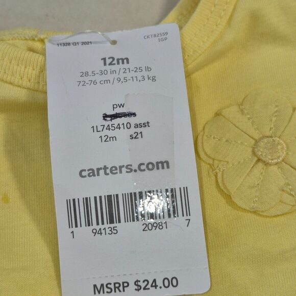 6 PC, 1 Shirt, 2 Panrs, 1 Sleeper, 1 Halloween Outfir and 1 Overall Skirt, 12 M. - Picture 8 of 16